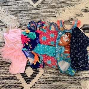 2t swimsuit girls bundle